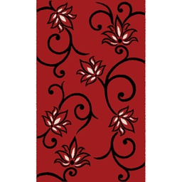 RELAX 37620 (Rectangular, 150X220, ROUGE)