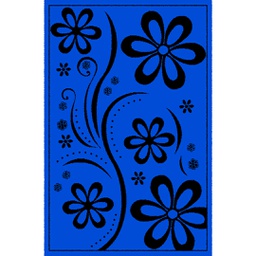 RELAX 50776 (Rectangulaire, 180X270, BLEU ROI)