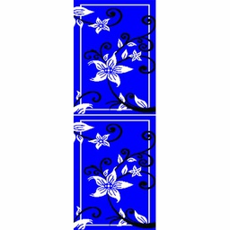 RELAX 50832 (Rectangulaire, 60X220, BLEU ROI)