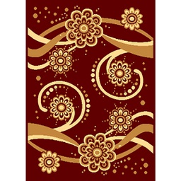 RELAX 53060 (Rectangulaire, 150X220, BORDEAUX)