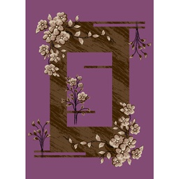 RELAX 54630 (Rectangulaire, 240X400, MAUVE)