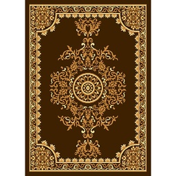 RELAX 54655 (Rectangular, 150X220, MARRON BORDEAUX)