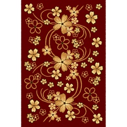 RELAX 60131 (Rectangular, 180X270, BORDEAUX)