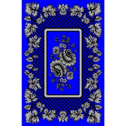 RELAX 76470 (Rectangulaire, 180X270, BLEU ROI)