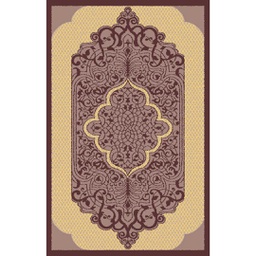 MIRAGE 78950 (Rectangulaire, 150X220, MARRON BORDEAUX)