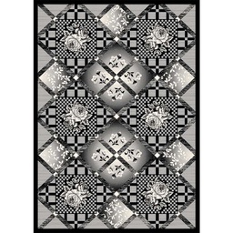 OPERA 75840 (Rectangulaire, 200X275, NOIRE_GRIS CLAIRE)