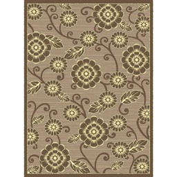 VALENCIA 34491 (Rectangulaire, 200X280, MARRON BRONZE_CREME)