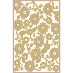 VALENCIA 34495 (Rectangulaire, 200X280, MARRON BRONZE_CREME)