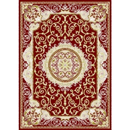 VALENCIA 51130 (Rectangular, 200X280, BORDEAUX_CREME)