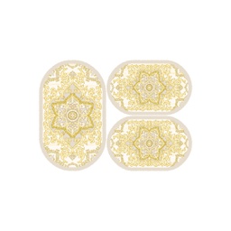 VALENCIA 58290 (Ovale, ( O 80X130 + 2O 65X100 ), CREME_CREME)