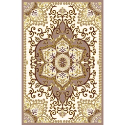 VALENCIA 58290 (Rectangulaire, 200X280, MARRON BRONZE_CREME)