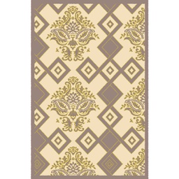 VALENCIA 66760 (Rectangulaire, 200X280, MARRON BRONZE_CREME)