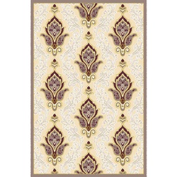 VALENCIA 82280 (Rectangulaire, 200X280, MARRON BRONZE_CREME)