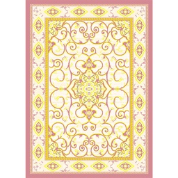 VALENCIA 51120 (Rectangulaire, ( T 150X220 + 2T 75X120 ), BOIS DE ROSE_CREME)