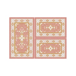 VALENCIA 51121 (Rectangulaire, ( T 80X130 + 2T 65X100 ), BOIS DE ROSE_BOIS DE ROSE)