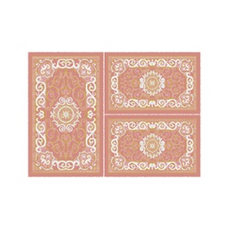 VALENCIA 51130 (Rectangulaire, ( T 80X130 + 2T 65X100 ), BOIS DE ROSE_BOIS DE ROSE)