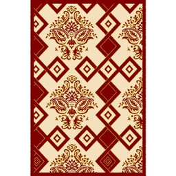 VALENCIA 66760 (Rectangular, 200X280, BORDEAUX_CREME)