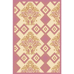 VALENCIA 66760 (Rectangulaire, 200X280, BOIS DE ROSE_CREME)