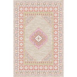 VALENCIA 76890 (Rectangular, 200X280, ECRU_BOIS DE ROSE)