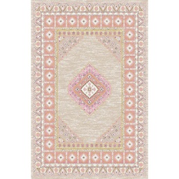 VALENCIA 76890 (Rectangular, 200X280, ECRU_BOIS DE ROSE)