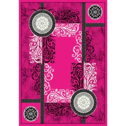 TADJ 53920 (Rectangulaire, 165X230, ROSE FUCHSIA)