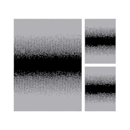 OLYMPIA 58060 (Rectangulaire, ( T 160X220 + 2T 60X110 ), GRIS CLAIRE LX)