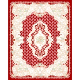 IZMIR 61993 (Rectangular, 200X280, BORDEAUX)