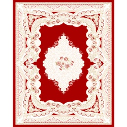 IZMIR 71260 (Rectangular, 200X280, BORDEAUX)