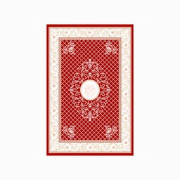 إزمير 72201 (مستطيل, 120X170, أحمر عنابي)