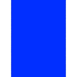 PLUME 10000 (Rectangulaire, 200X280, BLEU ROIS LX)