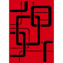 PLUME 55220 (Rectangulaire, 200X280, ROUGE LX CHICHEN)