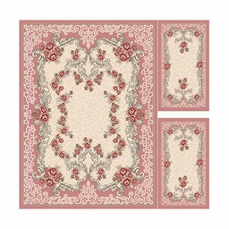 MARMARA 71086 (Rectangular, ( T 160X220 + 2T 60X110 ), BOIS DE ROSE)