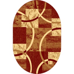 TADJ 50860 (Oval, 125X170, BORDEAUX)