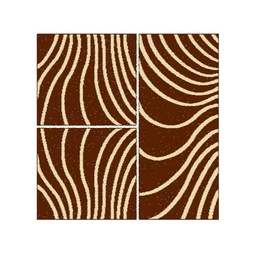 OLYMPIA 84220 (Rectangulaire, ( T 80X130 + 2T 65X100 ), MARRON CHOCO LX)