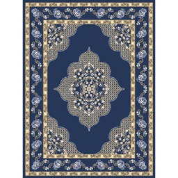 ISHRAK 85040 (Rectangular, 200X275, BLEU NUIT)