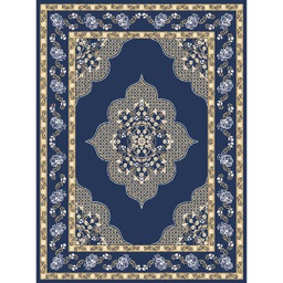 ISHRAK 85040 (Rectangular, 200X275, BLEU NUIT)