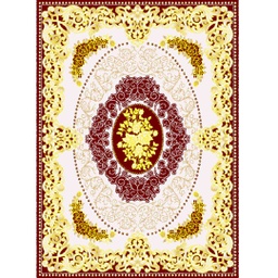 ISHRAK 85070 (Rectangular, 200X275, BORDEAUX)