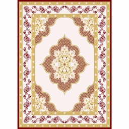 ISHRAK 85043 (Rectangular, 200X275, BORDEAUX)