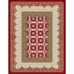 SHIRAZ 76070 (Rectangular, 165X230, BORDEAUX)