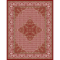 SHIRAZ 80440 (Rectangulaire, 165X230, BORDEAUX)
