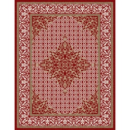 SHIRAZ 80440 (Rectangulaire, 165X230, BORDEAUX)