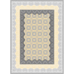 SHIRAZ 76070 (Rectangulaire, 200X275, GRIS CLAIRE)