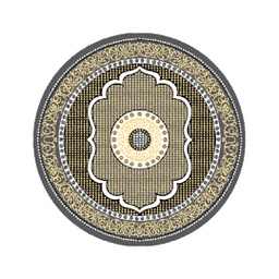 SHIRAZ 76060 (Rond, 130X130, NOIRE)