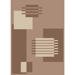 RELAX 65071 (Rectangulaire, 150X220, BRONZE CLAIR)