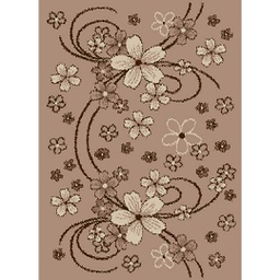 RELAX 60130 (Rectangulaire, 150X220, BRONZE CLAIR)