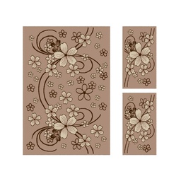 RELAX 60130 (Rectangulaire, ( T 150X220 + 2T 60X110 ), BRONZE CLAIR)