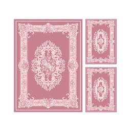 RELAX 76450 (Rectangular, ( T 150X220 + 2T 60X110 ), BOIS DE ROSE)