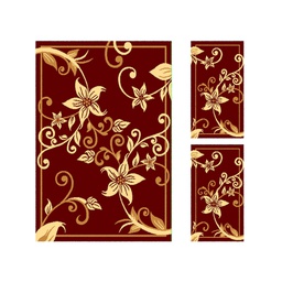 RELAX 50830 (Rectangular, ( T 150X220 + 2T 60X110 ), BORDEAUX)
