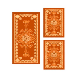 RELAX 54650 (Rectangulaire, ( T 60X150 + 2T 60X110 ), BRIQUE)