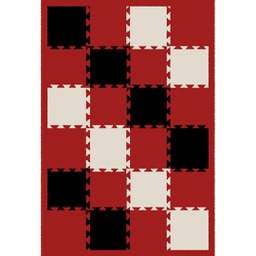 RELAX 62721 (Rectangular, 150X220, ROUGE)